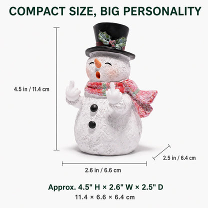 Frosty the Unfriendly Snowman