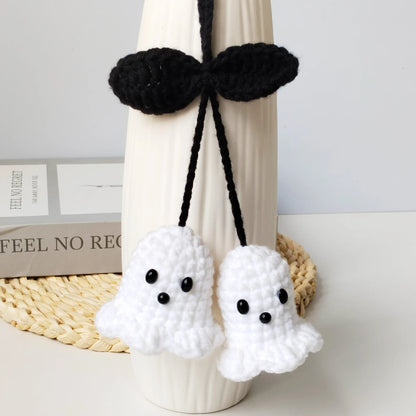 Spooky Crochet Car Charm