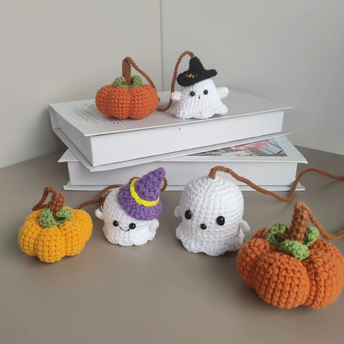 Spooky Crochet Car Charm